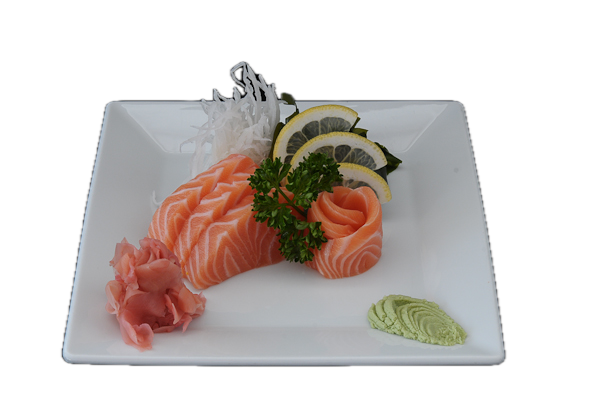 Sashimi de saumon